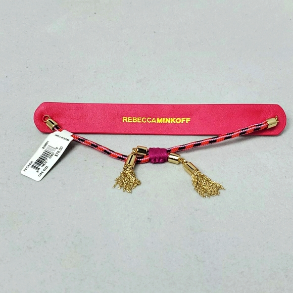 Rebecca minkoff "LOVE IS LOVE" seed beads bracelet - Picture 4 of 4